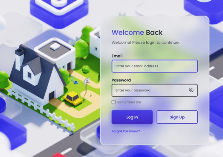 Responsive Login Form